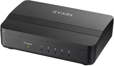 Photo de Switch réseau ethernet Gigabit Zyxel GS-105S v2 - 5 ports