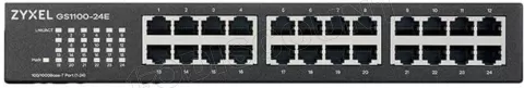 Photo de Switch réseau ethernet Gigabit Zyxel GS1100-E v3 - 24 ports