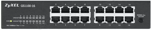 Photo de Switch réseau ethernet Gigabit Zyxel GS1100 v3 - 16 ports