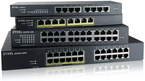 Photo de Switch réseau ethernet Gigabit Zyxel GS1915-8 - 8 ports