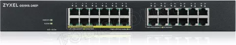 Photo de Switch réseau ethernet Gigabit Zyxel GS1915-EP - 24 ports dont 12x PoE