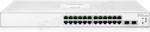 Photo de Switch réseau Ethernet HPE Aruba Instant On 1830 - 24 ports + 2x SFP