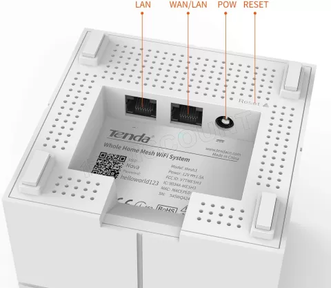 Photo de Système WiFi Mesh Tenda Nova MW6 (1 pièce)