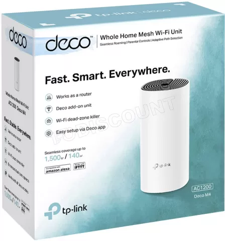 Photo de Système WiFi Mesh TP-Link Deco M4 AC1200 (1 pièce)