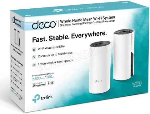 Photo de Système WiFi Mesh TP-Link Deco M4 AC1200 (2 pièces)