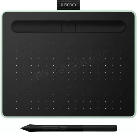 Photo de Tablette Graphique Wacom Intuos S Bluetooth (Noir/Vert)