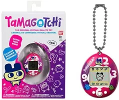 Photo de Tamagotchi Original coque violet/rose horloge