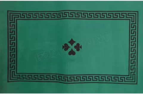 Photo de Tapis de jeu de cartes 60x40cm (Vert)