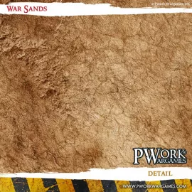 Photo de Tapis de Jeu - Neoprene Mat War Sands 3x3' (92x92cm)
