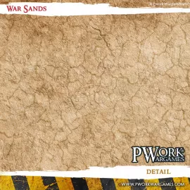 Photo de Tapis de Jeu - Neoprene Mat War Sands 3x3' (92x92cm)
