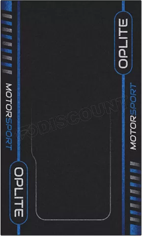 Photo de Tapis de sol Gamer Oplite Ultimate GT Floor Mat (Noir/Bleu)