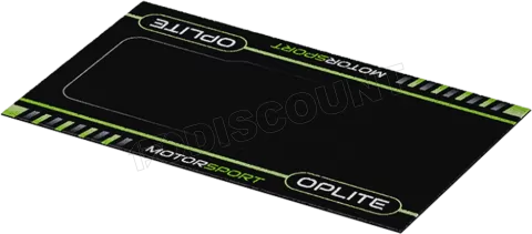 Photo de Tapis de sol Gamer Oplite Ultimate GT Floor Mat (Noir/Vert)