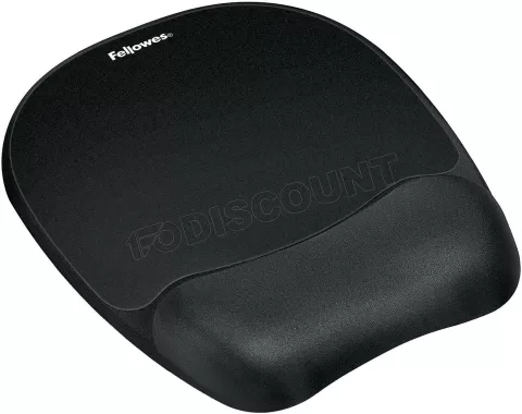 Photo de Tapis de souris avec repose poignet Fellowes Ergo Mouss' (Noir)