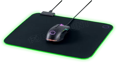 Photo de Tapis de Souris Cooler Master MP750 RGB - Taille M (Noir)