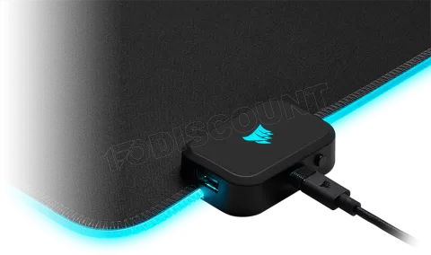 Photo de Tapis de Souris Corsair MM700 RGB - Taille XXXL (Noir)