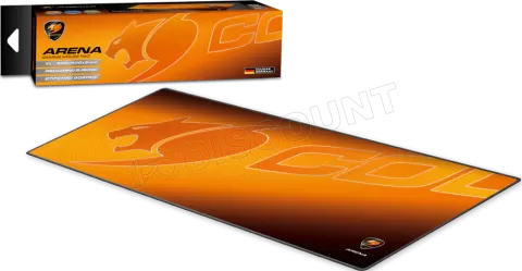 Photo de Tapis de souris Cougar Arena - Taille XL (Orange)