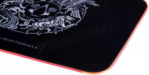 Photo de Tapis de souris Gamer L33T Gaming Assasin's Creed RGB - Taille M (Noir)