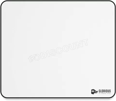 Photo de Tapis de Souris Glorious Stitched Cloth - Taille L (Blanc)