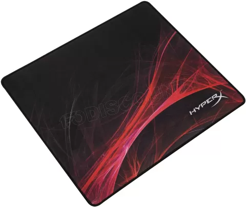 Photo de Tapis de souris HyperX Fury S Pro Speed Edition - Taille L (Noir/Rouge)