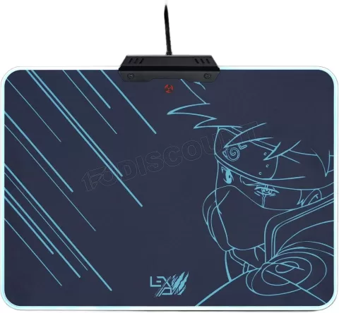 Photo de Tapis de Souris Lexip Tsume Naruto Shippuden Kakashi - Taille M (Noir)