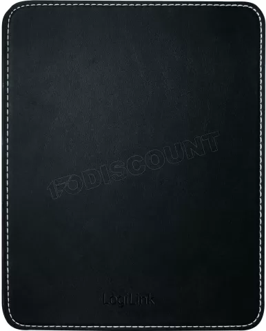 Photo de Tapis de souris Logilink Leather Design (Noir)