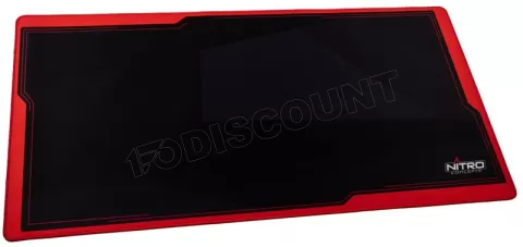 Photo de Tapis de souris Nitro Concepts DM12 Deskmat - XXL (Noir/Rouge)