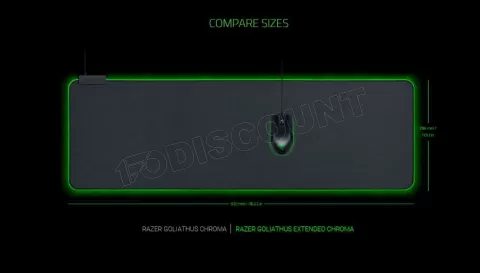 Photo de Tapis de Souris Razer Goliathus Chroma RGB - Taille XL