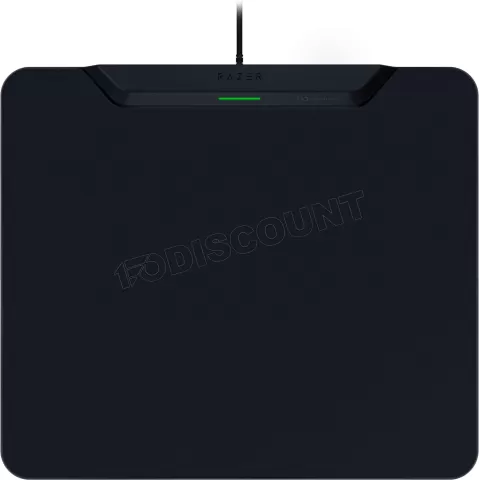 Photo de Tapis de Souris Razer HyperFlux V2 Hard - Taille M (Noir)