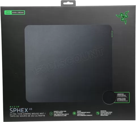 Photo de Tapis de Souris Razer Sphex V3 - Taille L (Noir)