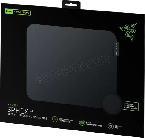 Photo de Tapis de Souris Razer Sphex V3 - Taille S (Noir)