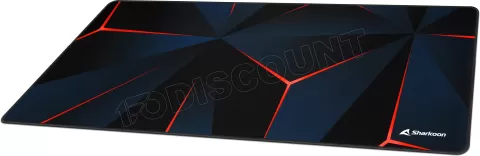 Photo de Tapis de Souris Sharkoon Skiller SGP30 - Taille XXL (Noir/Rouge)