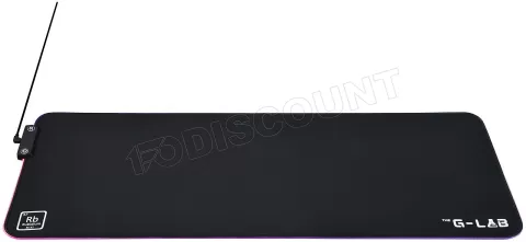 Photo de Tapis de Souris The G-Lab Rubidium RGB - Taille XXL (Noir)