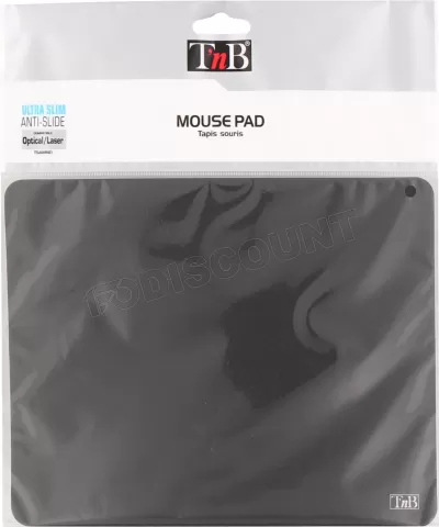 Photo de Tapis de souris T'nB Antimicrobien (Noir)