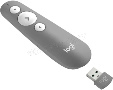 Photo de Télécommande de présentation sans fil Logitech R500s (Gris)