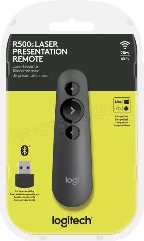 Photo de Télécommande de présentation sans fil Logitech R500s (Noir)