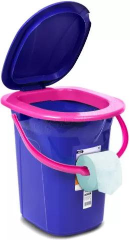 Photo de Toilette touristique GreenBlue GB320 (Bleu/Rose)