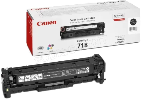 Photo de Toner Canon 718 Noir (3400 pages)