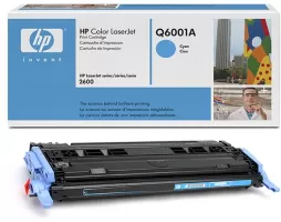 Photo de Toner Cyan HP LaserJet 1600/2600 (Q6001A) - 2000 pages