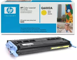 Photo de Toner Jaune HP LaserJet 1600/2600 (Q6002A) - 2000 pages