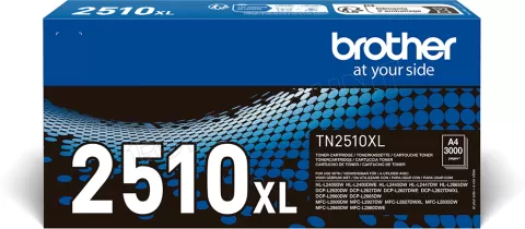 Photo de Toner Noir Brother TN-2510 XL - 3000 pages