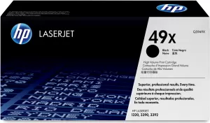 Photo de Toner Noir HP LaserJet 1320/3390/3392 (Q5949X) - 6000 pages