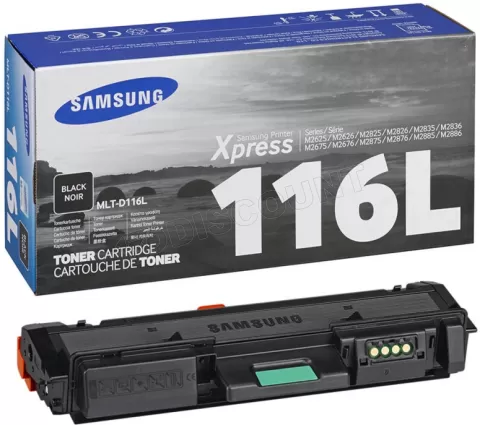 Photo de Toner Noir Samsung 116L (MLT-D116L) - 3000 pages