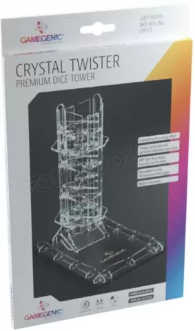 Photo de Tour à dés Gamegenic Crystal Twister