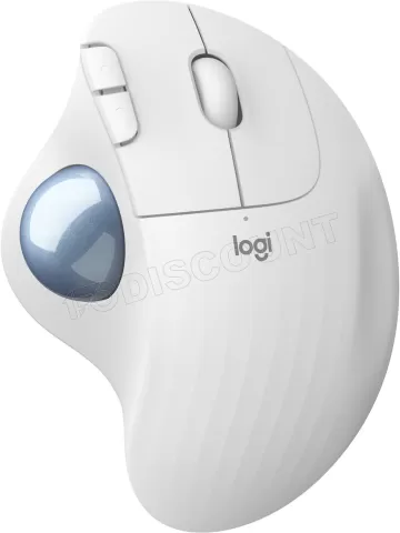 Photo de Trackball sans fil Logitech Ergo M575 Business (Blanc)