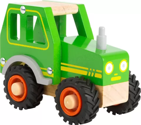 Photo de Tracteur Small Foot en bois (Vert)