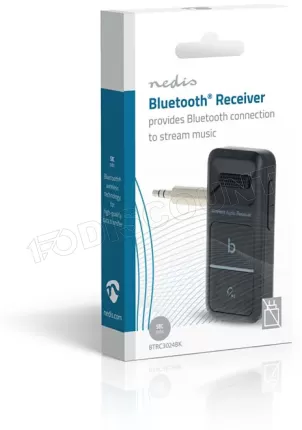 Photo de Transmetteur Bluetooth 5.0 Nedis avec USB-C (Noir)