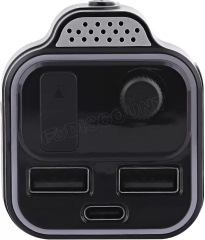 Photo de Transmetteur FM Bluetooth T'nB Premium avec 2x USB-A + 1x USB-C