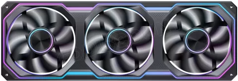 Photo de Triple Ventilateur de boitier Jonsbo XA-360B RGB - 36cm (Noir)