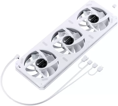 Photo de Triple Ventilateur de boitier Jonsbo  XA-360W RGB - 36cm (Blanc)