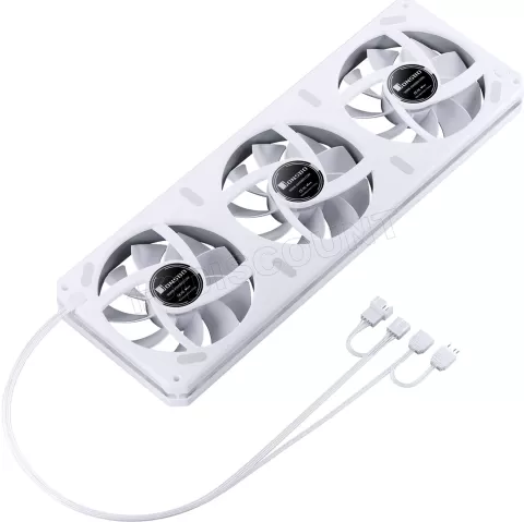 Photo de Triple Ventilateur de boitier Jonsbo XA-360W RGB - 36cm (Blanc)